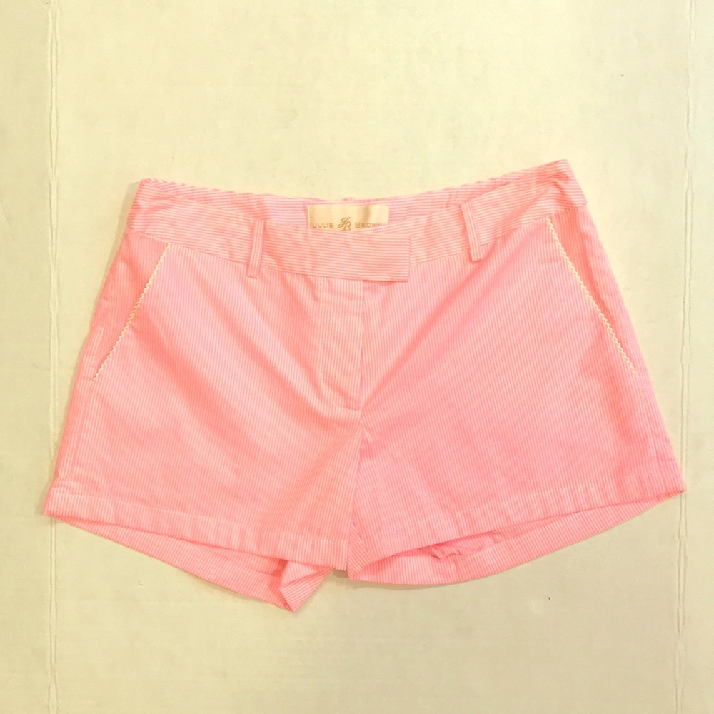 Julie Brown NYC Pinstripe Shorts Pink - New with tags.